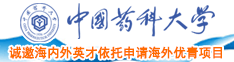 胸大娘们扣逼中国药科大学诚邀海内外英才依托申请海外优青项目